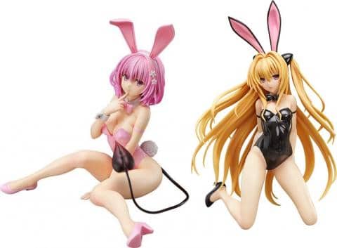 「モモ・ベリア・デビルーク&金色の闇 生足バニーVer. B-Style 1/4 PVC製塗装済み完成品(To LOVEる)」予約開始!