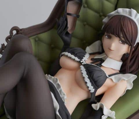 「くろタイツDEEP 塗装済み完成品（メイドのDEEPな誘惑）」予約開始！
