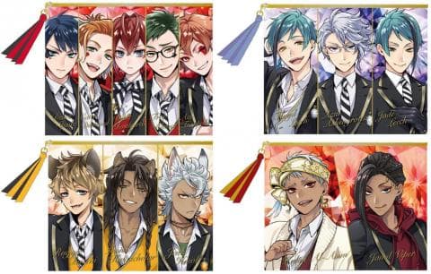 「フラットポーチ(ツイステッドワンダーランド)」好評発売中!