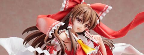 「博麗霊夢 1/4 塗装済み完成品 流通限定（東方Project）」予約開始！