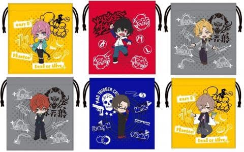 「ヒプノシスマイク-Division Rap Battle- Rhyme Anima もふっと♪刺繍巾着」好評発売中!