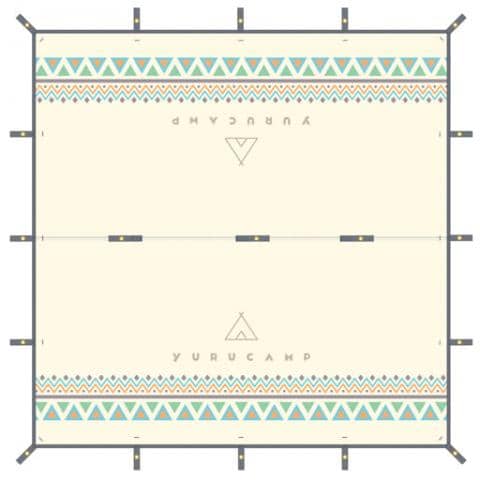 「防水タープ (ゆるキャン△)」予約開始!