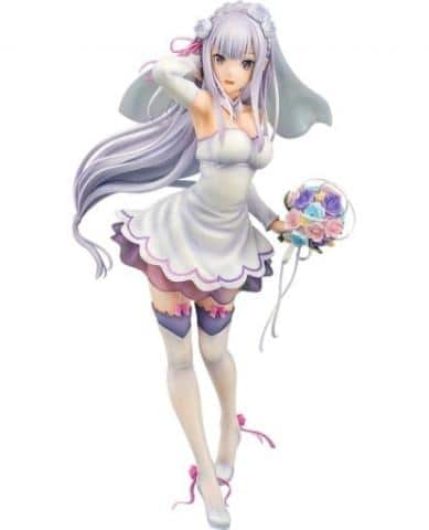 「1/7フィギュア エミリア ウェディングVer. Re:ゼロから始める異世界生活」予約受付中!