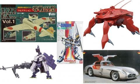【プラモデル編】今、いいねが増えている注目のレビュー＆人気アイテムTOP5発表！