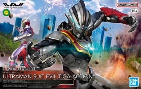 プラモデル 1/12 Figure-rise Standard ULTRAMAN SUIT EVIL TIGA -ACTION-「ULTRAMAN」[5065326] 好評発売中！