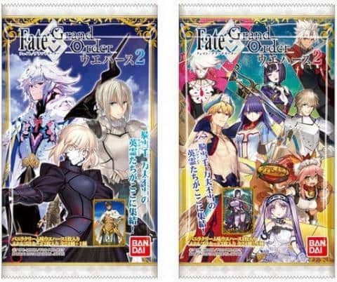 美麗なサーバントたちを召喚！「Fate/Grand Order ウエハース2」好評発売中！