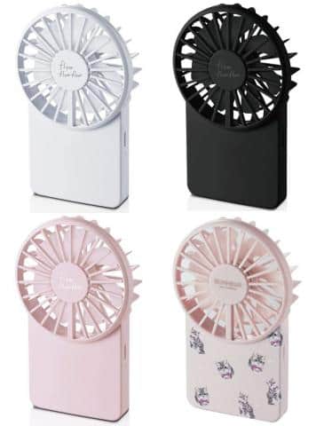 「エレコム flowflowflowコンパクトハンディファン」好評発売中!