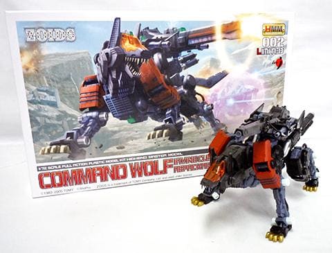 プレミア商品「1/72 コマンドウルフ アーバイン仕様 リパッケージ版(ZOIDS)」入荷!