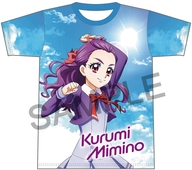 美々野くるみ フルグラフィックTシャツ ブルー XLサイズ 「Yes!プリキュア5GoGo!」