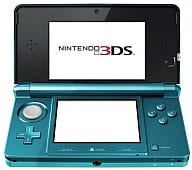 ニンテンドー3DS本体 アクアブルー