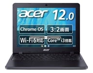 ノートPC Acer Chromebook 712シリーズ 64GB (シェールブラック) [C871T-A38P]