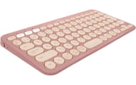 ロジクール Bluetooth キーボード 84キー/日本語配列/パンタグラフ (ローズ) [K380sRO]