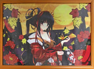 <<イラスト画集>> 付属品付)深崎暮人 複製原画「Flowers」 (絵師100人展 01)