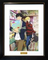 付属品付)BANANA FISH 描き下ろしイラスト アッシュ・リンクス＆奥村英二 レコードショップver. キャラファイングラフ