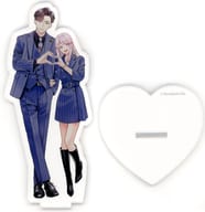 凪沙＆漣蒼士 アクリルスタンド 「コミックス 漣蒼士に処女を捧ぐ～さあ、じっくり愛でましょうか 第3巻」 ホーリンラブブックス/コミコミスタジオ有償特典