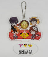 [単品] 集合 LEVELメンバー アクキースタンド(アクリルキーホルダースタンド) 「Blu-ray LEVEL.1・2・3 COLLECTION 完全生産限定BOX入り豪華仕様版」 同梱特典