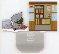 糸引き飴 アクリルジオラマ 「くじ引き堂 おでかけ子ザメ まんぷくいっぱい オンラインくじ」 B-3賞