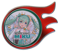 初音ミク レーシングver.(2017) アルミマグネット 「HATSUNE MIKU GT PROJECT 15th ANNIVERSARY!くじ」 C賞