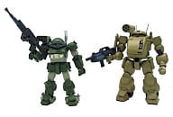 ペールゼン・ファイルズ02 ガレアデ(ファッティー地上用＆スコープドッグ) AG-PF02「装甲騎兵ボトムズ ペールゼン・ファイルズ」1/48ABS塗装済み可動フィギュア