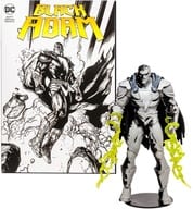 ブラックアダム（ライン・アート・ヴァリアント） 「ブラックアダム」 ページ・パンチャーズ DCダイレクト 7インチ アクションフィギュア＆マガジン