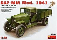 1/35 GAZ-MM Mod.1941 1.5トンカーゴトラック 「WWII ミリタリーミニチュアシリーズ」 [35130]