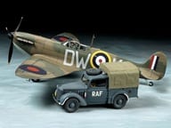 1/48 スーパーマリン スピットファイア Mk.I・小型軍用車 10HP ティリー セット スケール限定 [25211]