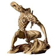 SCULPTURE WORKS エヴァンゲリオン2号機獣化第2形態ザ・ビースト`ジオフロント血戦` ベージュカラーVer. 「エヴァンゲリヲン新劇場版：破」 ARTPLA [AP040]