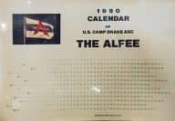 THE ALFEE 1990年度カレンダー 