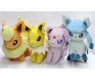 全4種セット I LOVE EIEVUI カバンに付けられるぬいぐるみ2 「ポケットモンスター ベストウイッシュ」