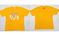 MARUKO BAND Tシャツ(ゴールド/XLサイズ)「ちびまる子ちゃん×TOWER RECORDS」 コラボグッズ第2弾