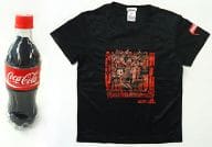 麦わらの一味 Tシャツ ブラック Mサイズ 「ワンピース」 FIFA WORLD CUP コカ・コーラ ボトルTシャツ アタル!!キャンペーン当選品