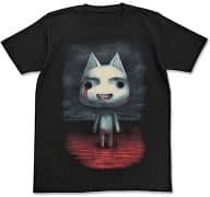 SIRENといっしょ(シビトロの海還りver.) コラボイラストTシャツ ブラック XLサイズ 「プレイステーションといっしょ」
