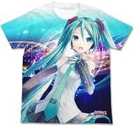 初音ミクV3 フルグラフィックTシャツ ver.2.0 ホワイト XLサイズ 「VOCALOID」