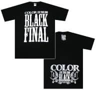 COLOR BLACK FINAL限定ツアーロゴTシャツ ブラック Lサイズ 「COLOR LIVE TOUR 2008 BLACK」