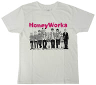 HoneyWorks Tシャツ ホワイト Lサイズ 「HoneyWorksワンマンライブ～好きになるその瞬間を。リリースパーティー～」