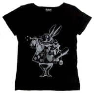 ALI PROJECT 半袖TシャツC(うさぎ) ブラック Sサイズ 「ALI PROJECT TOUR 2012 真偽贋作博覧会」