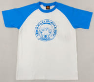 橘田いずみ(コーデリア・グラウカ) コラボラグランTシャツ ブルー×ホワイト Sサイズ 「ミルキィホームズ×新日本プロレス」