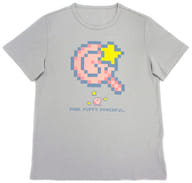 Tシャツ 男性向けMサイズ グレー 「一番くじ 星のカービィ」 C賞
