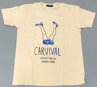 大原櫻子 カービバルTシャツ ナチュラル Mサイズ 「大原櫻子 CONCERT TOUR 2016～CARVIVAL～」