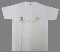 内山夕実＆吉田有里 ゆゆらじTシャツ ホワイト Lサイズ 「RADIOアニメロミックス 内山夕実と吉田有里のゆゆらじ 古参も新参も全員集合!2周年記念イベント」