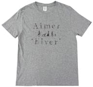 Aimer Tシャツ アッシュグレー XLサイズ 「Aimer LIVE TOUR 17/18 “hiver”」