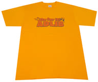 巽悠衣子＆大橋彩香 めざせクイーンTシャツ オレンジ Mサイズ 「あどりぶグランプリ2018」
