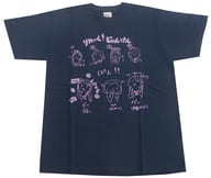 佳村はるか＆橋本ちなみ りめいく!じゃんけんTシャツ ネイビー XLサイズ 「はるか・ちなみの『りめいく!』」