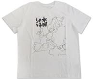 ヨーロッパ Tシャツ(レプリカ) ホワイト 男性用Lサイズ 「一番くじ 水曜どうでしょう 旅のカリスマ」 C賞