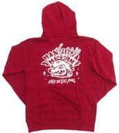 [単品] MAN WITH A MISSION パーカー バーガンディ Sサイズ 「LAST HEISEI XMAS PACK」 同梱品