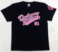 原田ひとみ×STUDIO696 Tシャツ ブラック Lサイズ 「年末ダチャーン祭2015～ゆく年くる年プチ復活祭～」