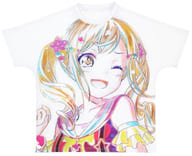 市ヶ谷有咲(Poppin’Party) Ani-Art フルグラフィックTシャツ ホワイト ユニセックス Mサイズ 「BanG Dream! ガールズバンドパーティ!」