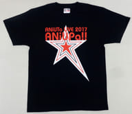 オリジナルTシャツ ブラック Mサイズ 「アニュータライブ2017『あにゅパ!!』」