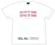 サカナクション 834.194 Changing Tシャツ ホワイト Sサイズ 「SAKANAQUARIUM2019 “834.194” 6.1ch Sound Around Arena Session」