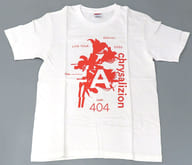 EGOIST Tシャツ(side-A：chrysalizion code 404) ホワイト×オレンジ Lサイズ 「EGOIST LIVE TOUR 2020 side-A 『chrysalizion code 404』」 3月20日仙台公演限定
